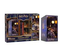 Revell Tiny Adventures Tiny Adventures - Harry Potter Hogwarts Castle Book Nook - With LED Lighting, 3D Miniature DIY Wooden Craft