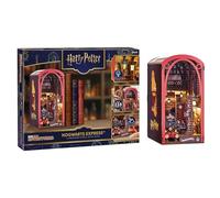 Revell Tiny Adventures Tiny Adventures - Harry Potter Hogwarts Express Book Nook - With LED Lighting, 3D Miniature DIY Wooden Craft