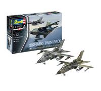 Revell 03801 Tornado 50th Anniversary Twinpack 1:72 Scale Unbuilt/Unpainted Plastic Model Kit, Molded Colour