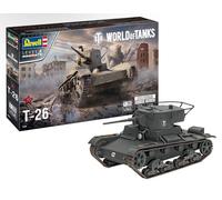 Revell, Unvarnished 03505 T-26 World of Tanks 1:35 Scale Plastic Model kit