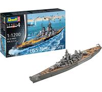Revell 05183 Battleship USS New Jersey 1:1200 Scale Unbuilt/Unpainted Plastic Model Kit