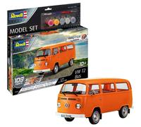 VW Volkswagen T2 Bus (Easy-Click System) Model Set 1:24 Plastic Model Kit Revell