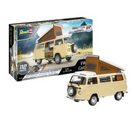 Revell Easy-Click 07676 VW T2 Camper 1:24 Scale Unbuilt/Pre-coloured/Click-Together (Non-Glue) Plastic Model Kit