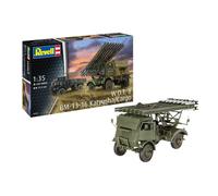 Revell W.O.T. 8 BM-13-16 Katyusha/Cargo Model Kit WW2 Soviet Rocket Truck 03338