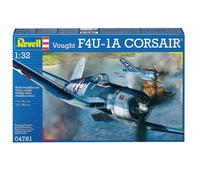 Vought F4u-1a Corsair (Military Aircraft) 1:32 Plastic Model Kit Revell