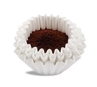 Revelook Disposable Coffee Filters 8-12 Cup, 100 Count White Paper Basket Filters, Compatible with 8-12 Cup Electric Drip Coffee Makers and Basket-Style Holders