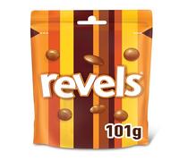 Revels Assorted Centres Milk Chocolate Bites Variety Sweets Pouch 112g