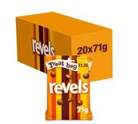 Revels Chocolate Treat Bag - Pack of 20 x 71G Chocolate Pouch