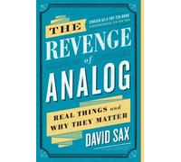 REVENGE OF ANALOG by SAX, DAVID Paperback Self Help Business