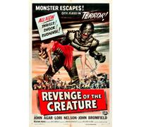 Revenge of the Creature | Movie | Poster Print Wall Art Image Home Decor Artworks in Different Sizes
