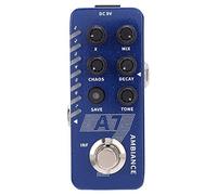 Reverb Guitar Pedal, Reverb Pedal Guitar Pedal Digital 7 Ambiance Guitar Built in Infinite Lasting Buffer Bypass for Guitar