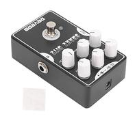 Reverb Pedal, Black Practical In Performance Effect Pedal for Music Lover for Guitarist for Music Club for Outdoor Performance