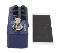 Reverb Pedal Metal Guitar Effect, Blue with 7 Distinctive Reverb Tones - Infinite Sustain Function, Adjustable Chaos and Depth, Ambient Music Use