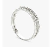 Revere Sterling Silver Double Band Ring - Large