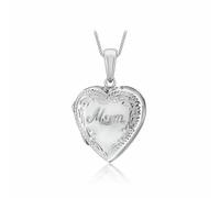 Revere Sterling Silver Mum Locket Necklace