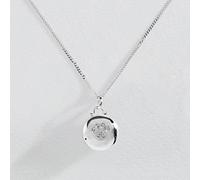 Revere Sterling Silver Pawprint Photo Locket Pendant