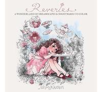 Reveries: A Wonderland of Dreamscapes and Nightmares to Color (Dover Adult Coloring Books)