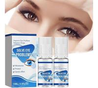 Reversal Eye Drops,Eye Wellness Drops,Improve Eye Problem Solution Drops,Alleviate Eyes Fatigue,Gently Care (2 Pcs-B)