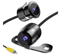 Reverse Backup CameraRAAYOO L002 2-in-1 Universal Car Front/Side/Rear View Camera2 Installation OptionsRemovable Guildlinesmirror non-mirror image12V only