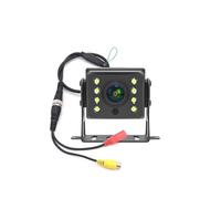 Reverse Camera 4K Reverse 8 LED Anti Fog IR Night Vision IP68 Car Truck Rear View Reverse Wired CCD Backup Camera Universal 12V-24V Rear View Camera(BUS-8LED-AV)