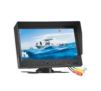 Reverse Camera 7" Quantum Dot IPS For QLED Display For AHD DVR Monitor fits for Truck Car Fishing Support 1080P Camera Loop Recording Video Players (Size : AV Cable Q709)(AV Cable Q709)