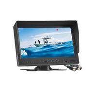 Reverse Camera 7" Quantum Dot IPS For QLED Display For AHD DVR Monitor fits for Truck Car Fishing Support 1080P Camera Loop Recording Video Players (Size : AV Cable Q709)(4Pin Cable QP732)