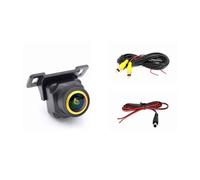 Reverse Camera AHD 1080P CCD CVBS 180 Degrees Fisheye Lens Car Front/Rear View Camera Starlight Night Vision Vehicle Reverse Camera Rear View Camera(B-Three control 1080P)