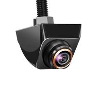 Reverse Camera AHD 1920x1080P Night Vision 12V IP68 Waterproof 170 Degree Fisheye Golden Lens Full HD Vehicle Backup Rear View Camera Backup(CVBS AHD 720P Black)
