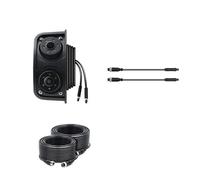 Reverse Camera AHD 720P Camera Left Right Side Mirror Area Camera For Heavy Duty Truck Bus Commercial RV Car Waterproof Connector(LP777 add 2 Cable)