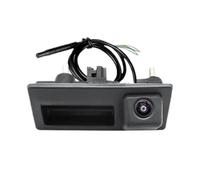 Reverse Camera For A3 A6L For A4 B8 For B6 A4L For A5 A8L For Q3 For Q5 For Q7 For RS6 Vehicle Back Rear Camera Fisheye Lens Car View(720P Black Lens)