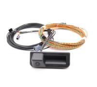 Reverse Camera For URUS For Q5 For Q8 For SEAT For ATECA For A6 C8 For KODIAQ For SUPERB Rear View Camera Trunk Handle With good Guidance Line Wiring Harness(A5 B9 MIB2)