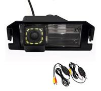 Reverse Camera Rear For Hyundai I10 For I20 For I30 Ix55 For Genesis For Elantra For Atos AHD Fisheye Dynamic Trajectory Car Rear View Camera(CVBS 12LED Wireless,Dynamic)