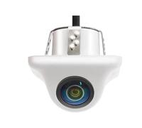 Reverse Camera Universal Car Reversing Back Up Camera White AHD 1080P Vehicle Rear Front Side View Camera FishEye Lens Night Vision Waterproof Rear View Camera(White)