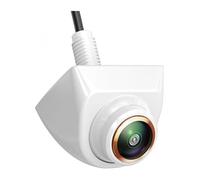 Reverse Camera White AHD 1080P 360 Adjust Car Reverse Backup Camera With Dynamic Trajectory Line Fits for Android DVD Video Monitor(HD1080P Trajectory)(HD1080P Trajectory)