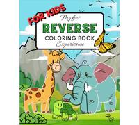 REVERSE Coloring book for KIDS: Sketch the Lines and Find Serenity - Unleash Your Inner Artist with this Reverse Coloring Book Kid-Friendly Illustrations for kids. Cute animals