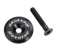 Reverse Components Ahead Top Cap With Bolt - Black Black