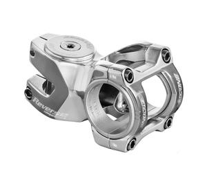 Reverse Components Black-ONE D-2 Titanium Stem - Silver / 50mm / 31.8mm / 35mm