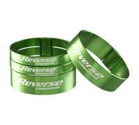 Reverse Components Ultra-Light 1 1/8" Spacer Set - Green