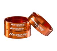 Reverse Components Ultra-Light 1 1/8" Spacer Set - Orange