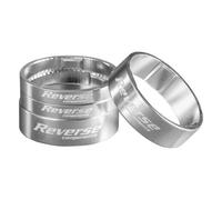 Reverse Components Ultra-Light 1 1/8" Spacer Set - Silver