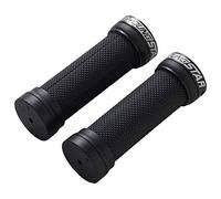 Reverse Components Youngstar Single Lock-On Mountain Bike Children's Bicycle Grip, Black, Rubber/Aluminium, 28 mm Diameter, 98 mm Width, 66g