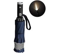 Reverse Folding Umbrella, Led Safety Umbrella