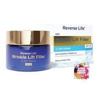Reverse Life Day Cream - Face Moisturiser, Anti Ageing, for Mature Skin which Targets Wrinkles with Lifting and Filling Properties - 50ml