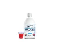 Reverse Life High Strength Marine Collagen for Skin, Hair, Nails and Joints, Hydrolysed Peptide Drink Infused with Hyaluronic Acid, Vitamin C, D and