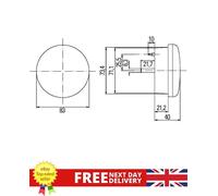 Reverse Light - HELLA 2ZR 959 010-501 OE 152 9578
