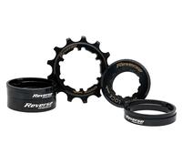 Reverse Components Micro Spline Single Speed Kit Golden 1s / 13t 1s Black