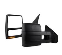 Reverse Mirror Assembly For 2007-2014 For F150 Pickup Towing Mirrors Compatible Power Heated With LED Signal And Puddle Light Tow Pair Set(2007-2014 Ford F150)