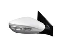 Reverse Mirror Assembly For Hyundai For Sonata 8th Generation 2011-2014 9Pins Rearview Mirror Assembly Middle East Version Black Wing(9pin white RH)