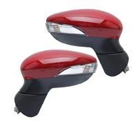Reverse Mirror Assembly Mirror Assy For Fiesta 2008 2009 2010 2011 2012 6 Wire Door Mirror Assembly Magic Red Manual Folding Heated Side Mirror(1 pair)