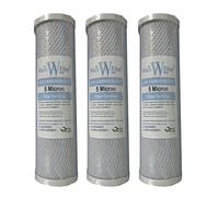 Reverse Osmosis System 10" Carbon Block Water Filter Cartridges (Box of 3)